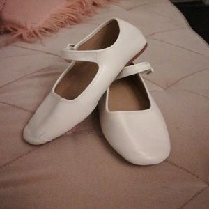 Urban outfitters white Mary Jane shoes